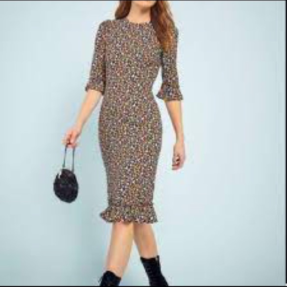 Reformation Midi Hansel Dress in Nolita